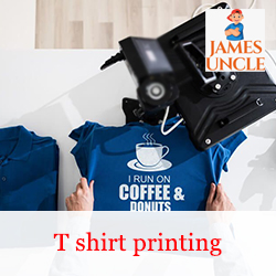 T shirt printing Mr. Aloke Saha in Garia